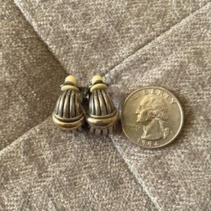 Vintage costume clip on earrings.